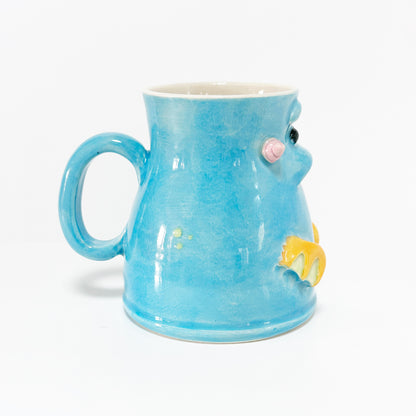 Dark Blue Monster Mug 1