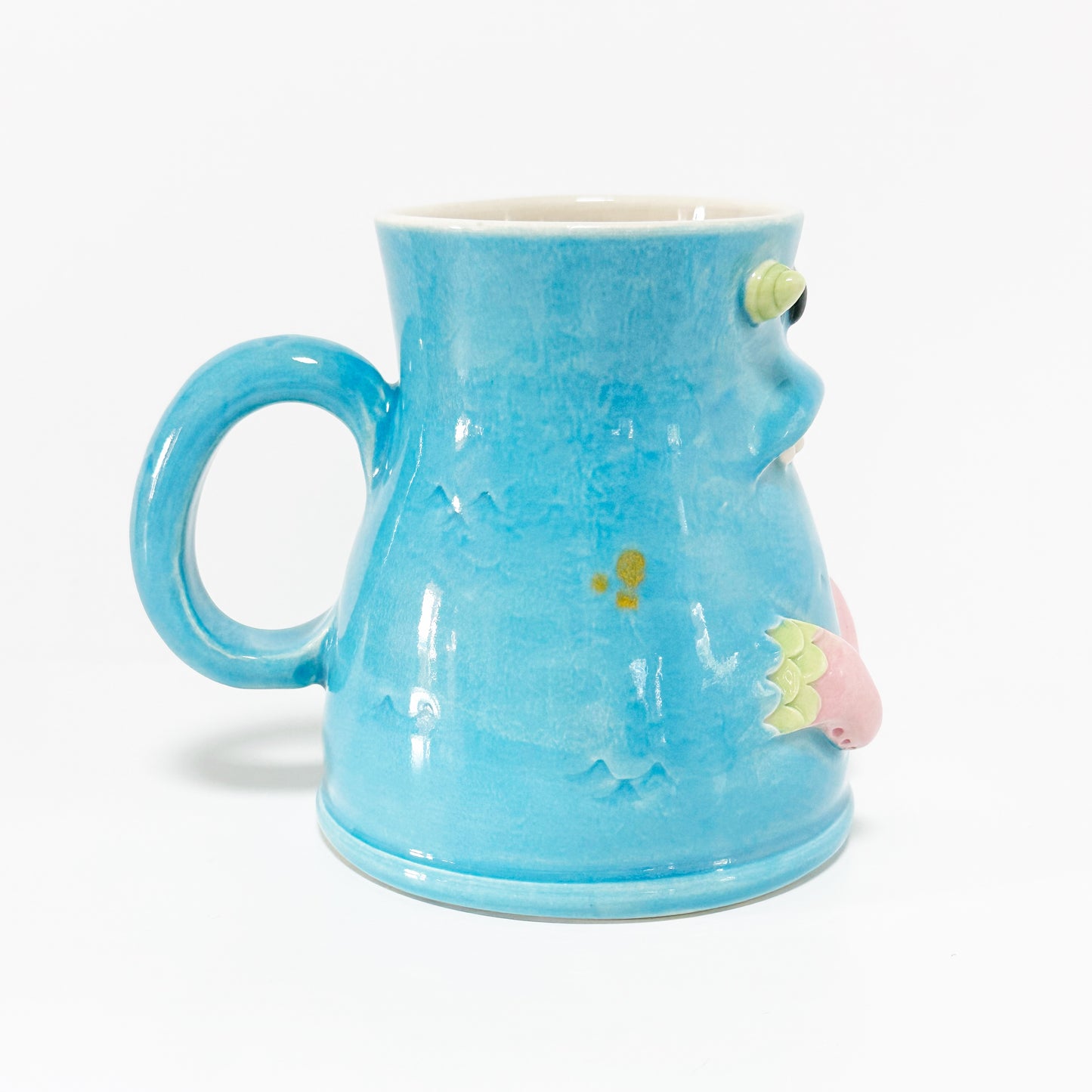 Dark Blue Monster Mug 2