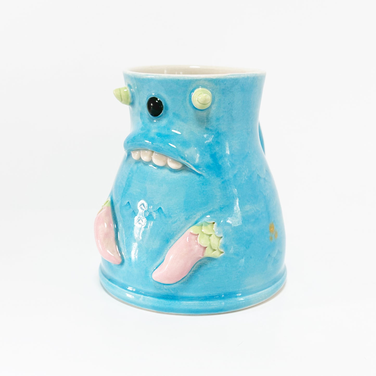 Dark Blue Monster Mug 2