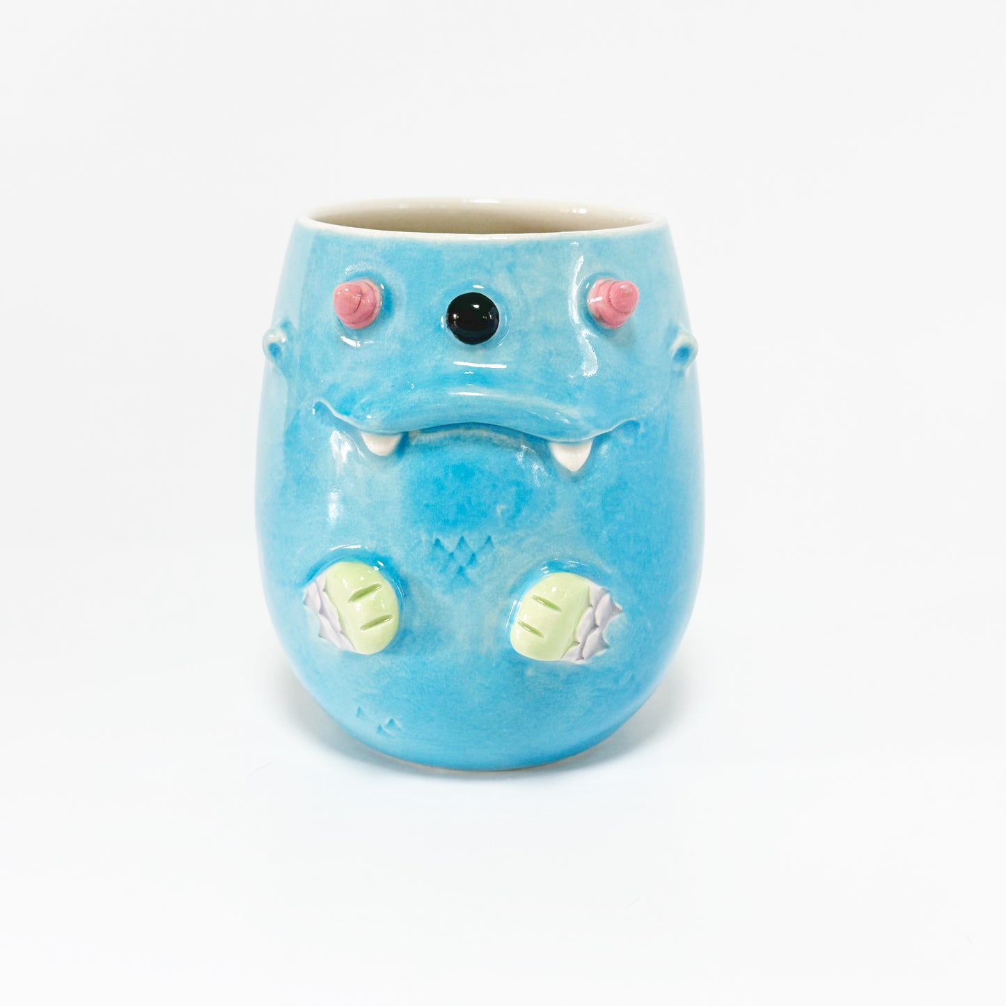 Dark Blue Monster Mug 3