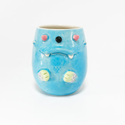 Dark Blue Monster Mug 3