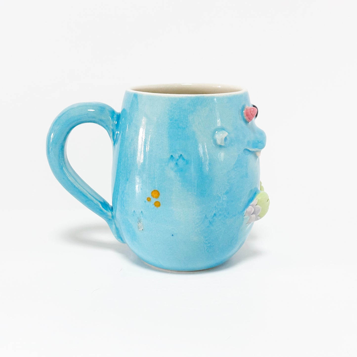 Dark Blue Monster Mug 3