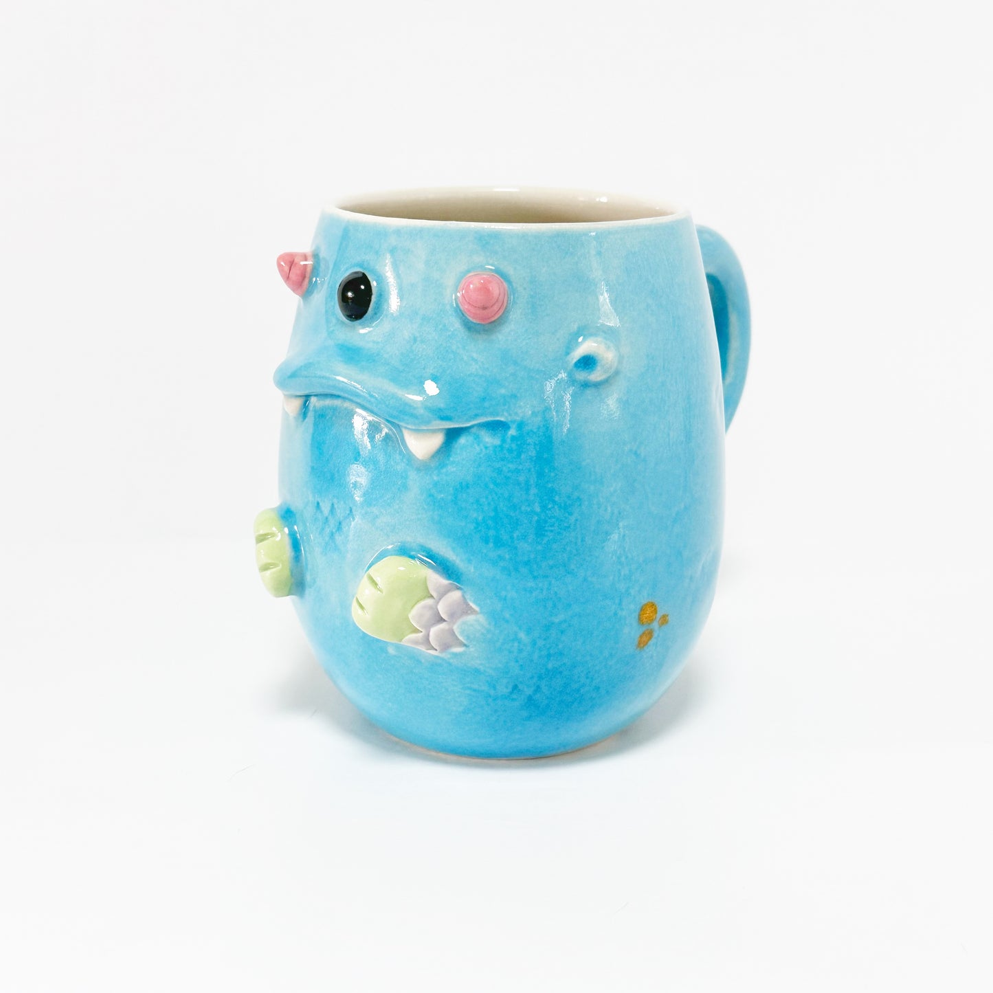 Dark Blue Monster Mug 3