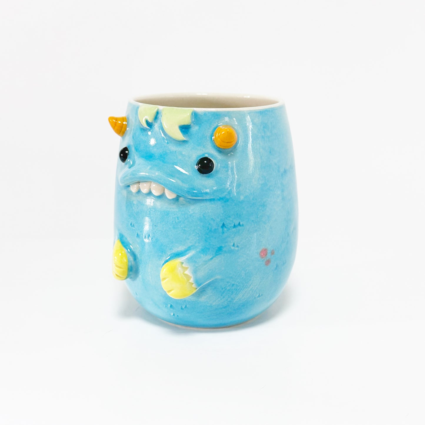 Dark Blue Monster Mug 4