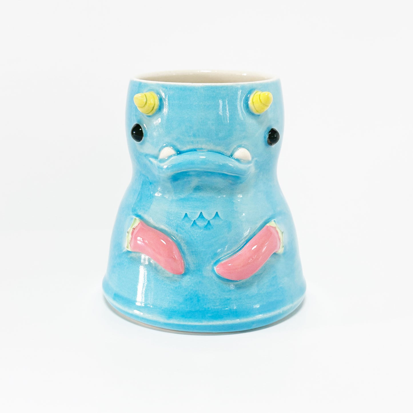 Dark Blue Monster Mug 5