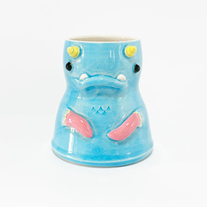 Dark Blue Monster Mug 5