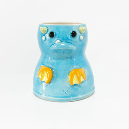 Dark Blue Monster Mug 6