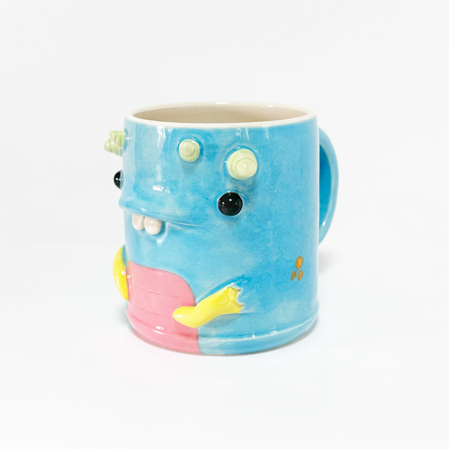 Dark Blue Monster Mug 7