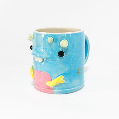 Dark Blue Monster Mug 7