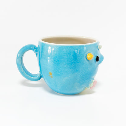Dark Blue Monster Mug 9