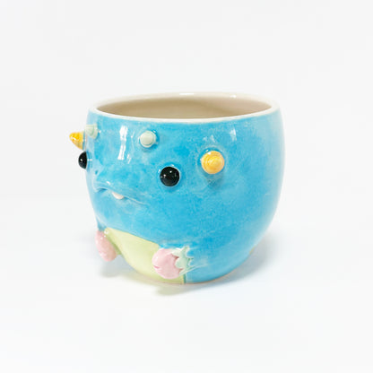 Dark Blue Monster Mug 9