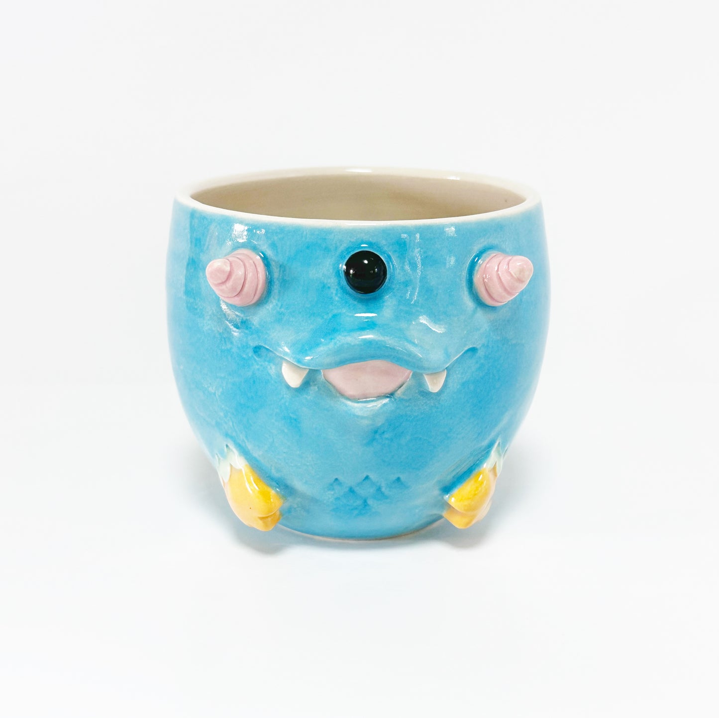 Dark Blue Monster Mug 10