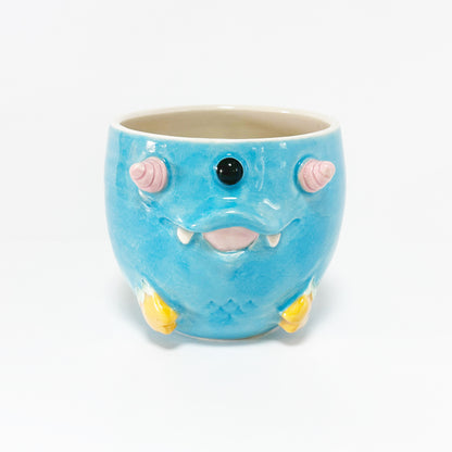 Dark Blue Monster Mug 10