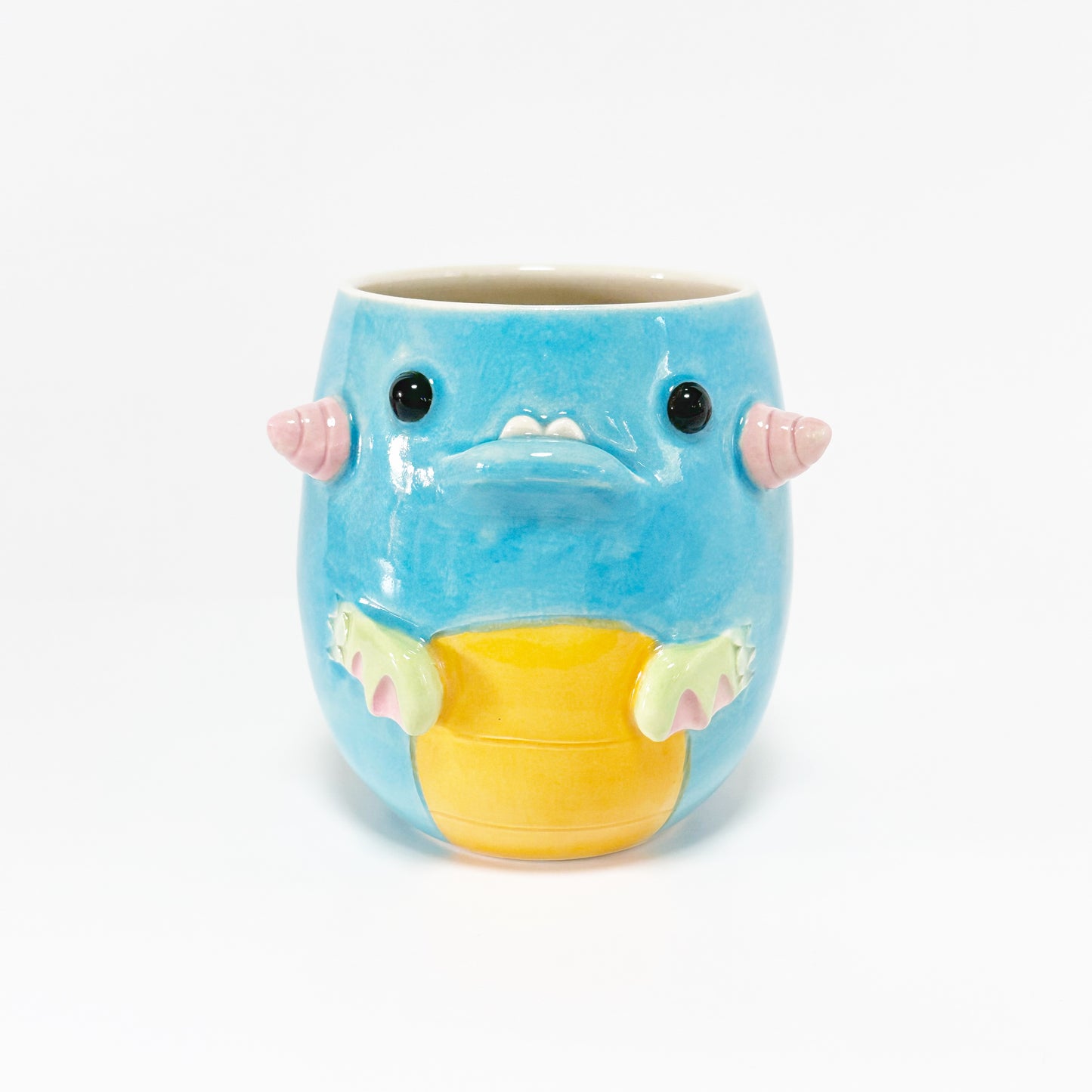 Dark Blue Monster Mug 11