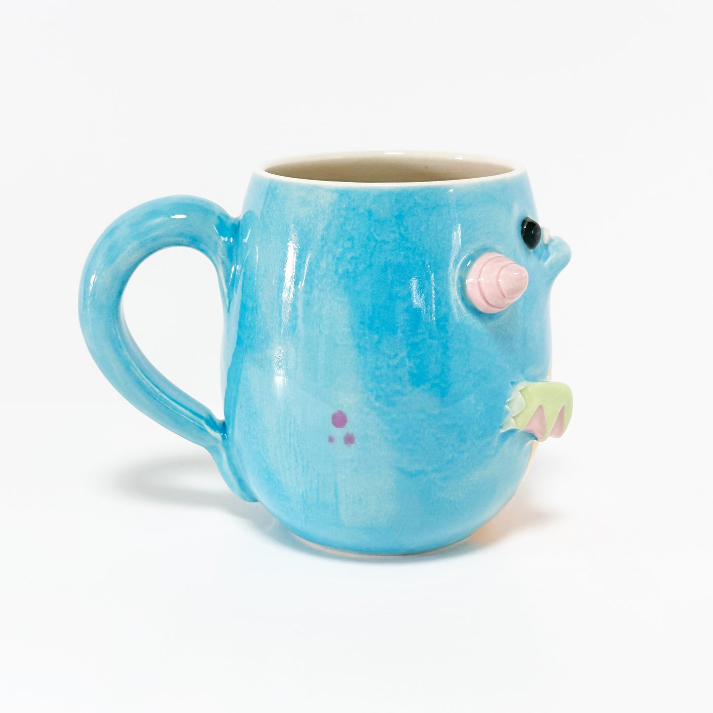 Dark Blue Monster Mug 11