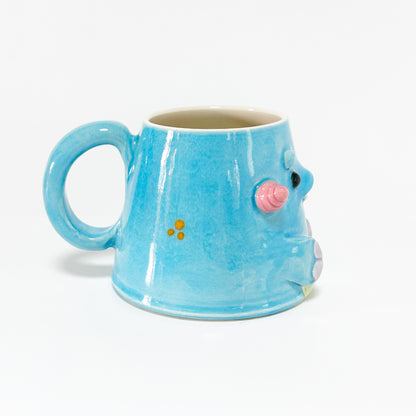 Dark Blue Monster Mug 13