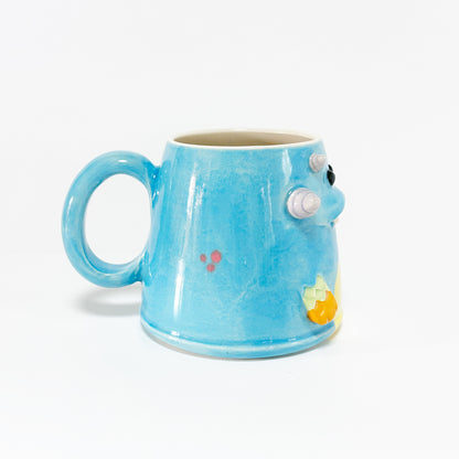 Dark Blue Monster Mug 14