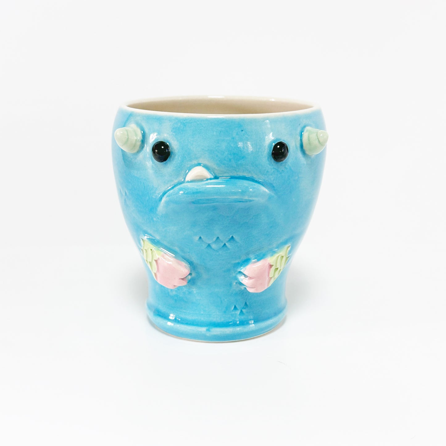 Dark Blue Monster Mug 15