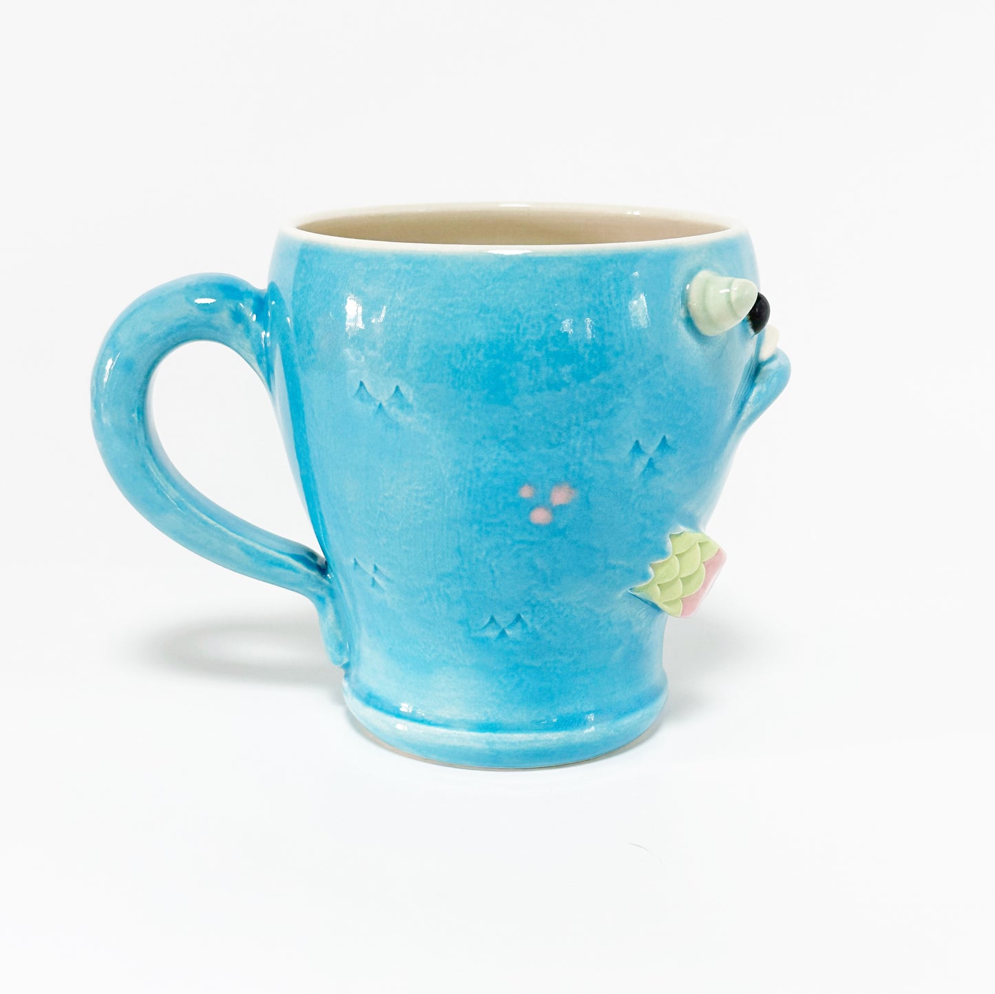 Dark Blue Monster Mug 15