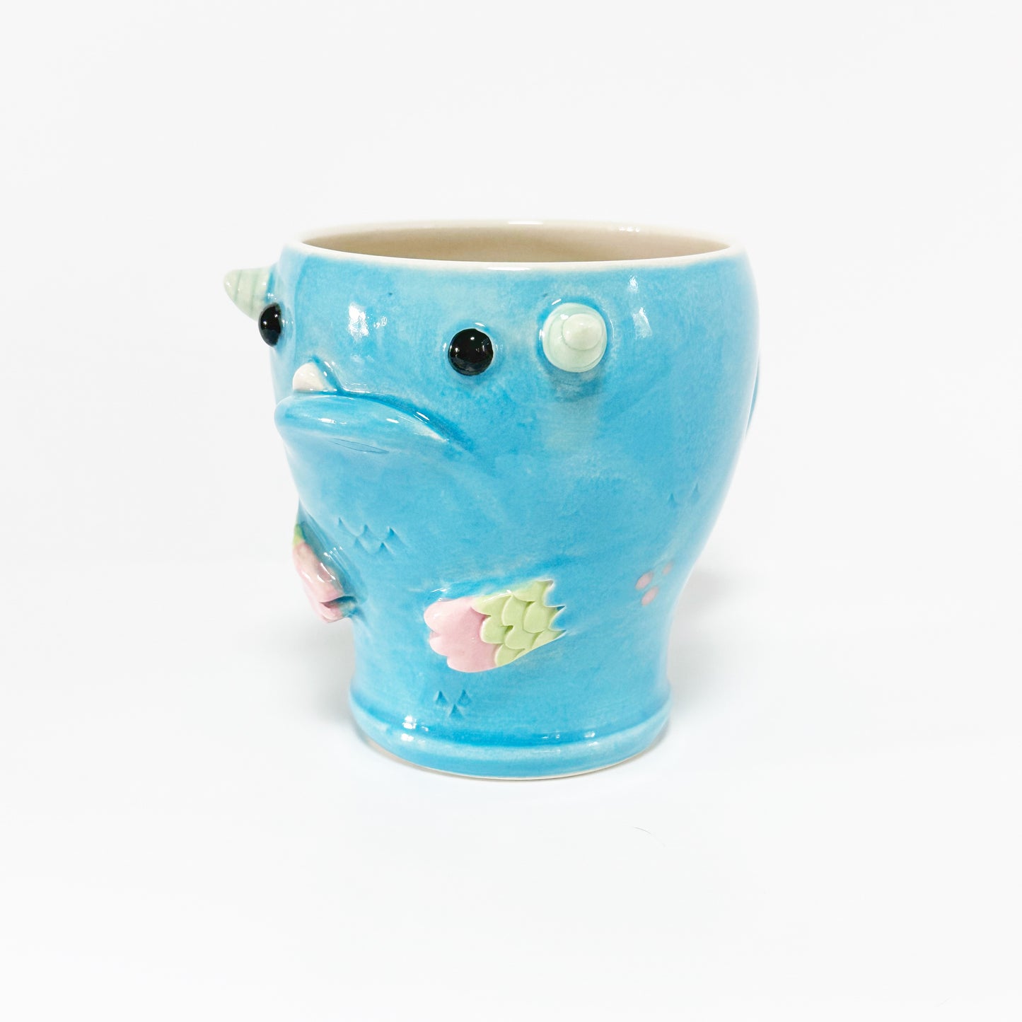 Dark Blue Monster Mug 15