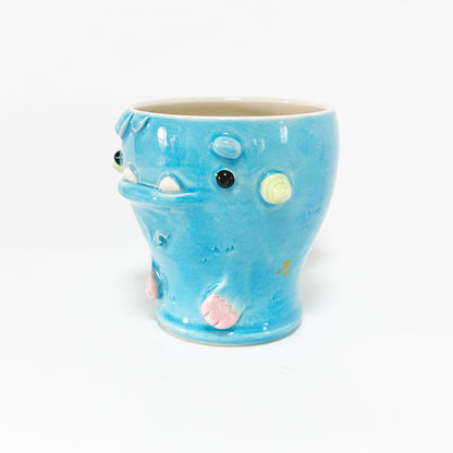 Dark Blue Monster Mug 16