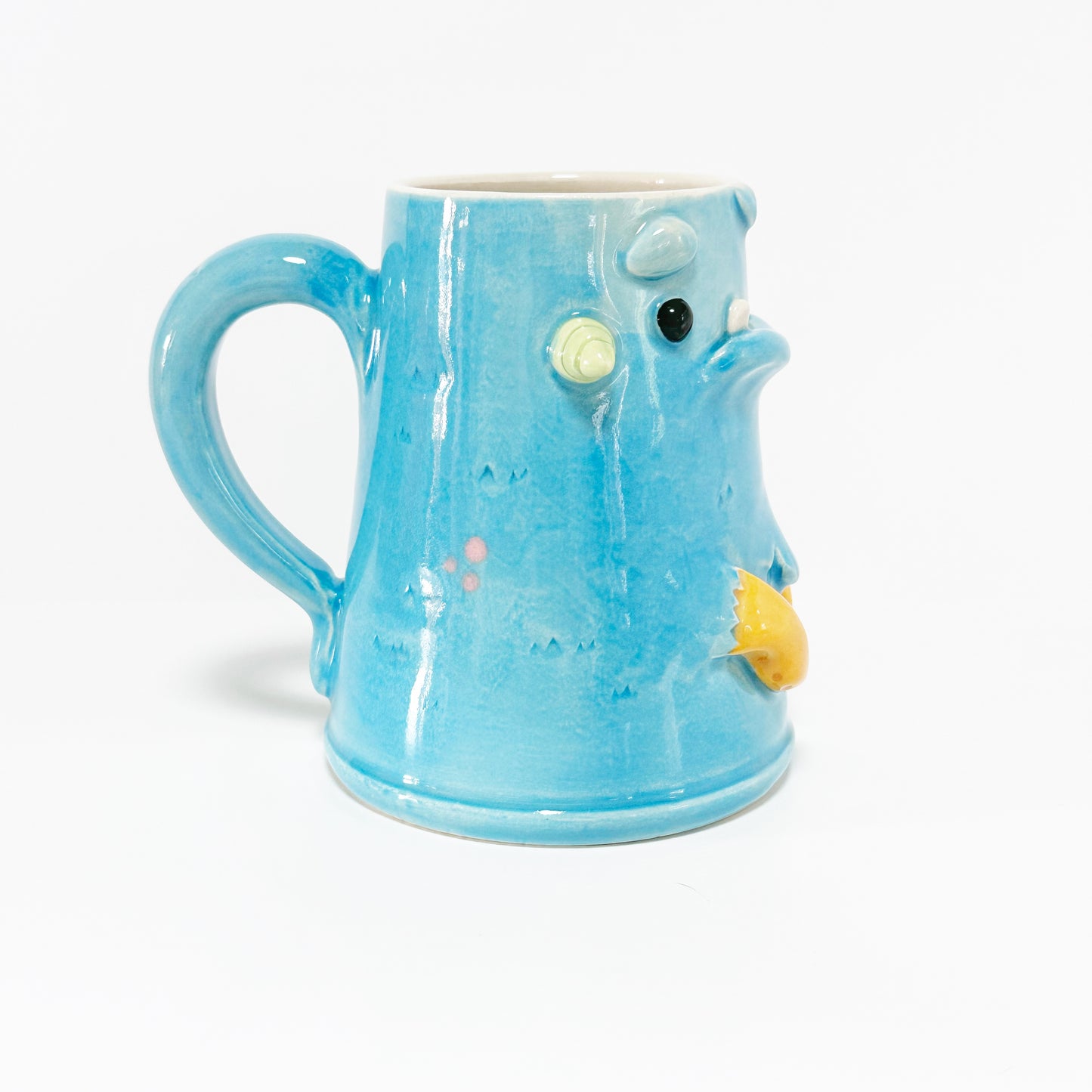 Dark Blue Monster Mug 17