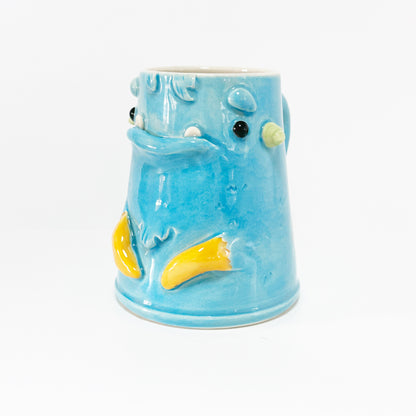 Dark Blue Monster Mug 17