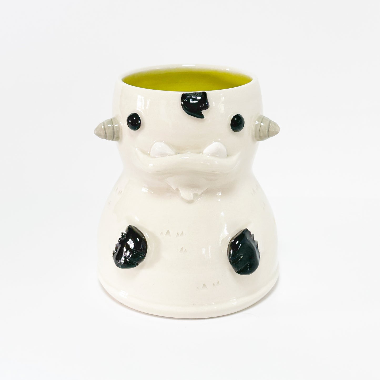 White Monster Mug 1