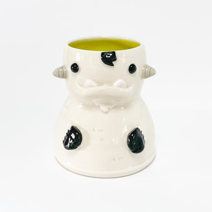 White Monster Mug 1