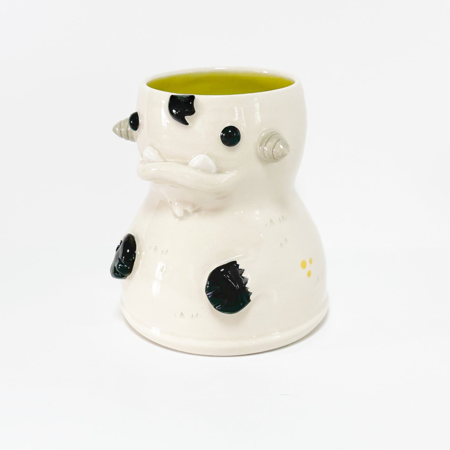 White Monster Mug 1