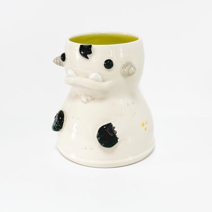 White Monster Mug 1