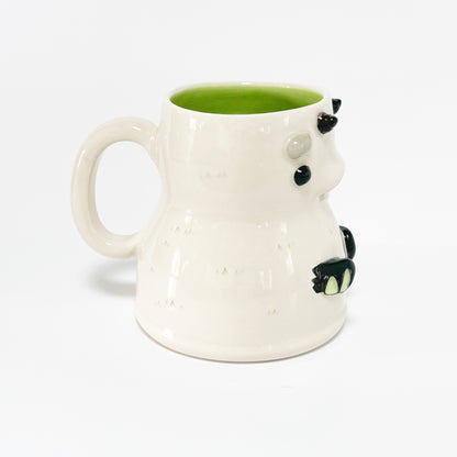 White Monster Mug 2