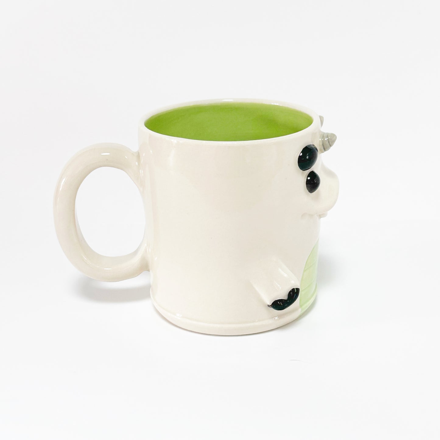 White Monster Mug 5