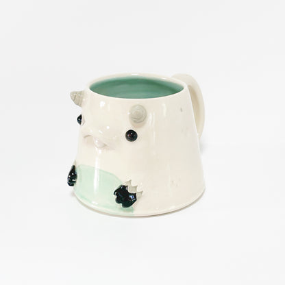 White Monster Mug 10