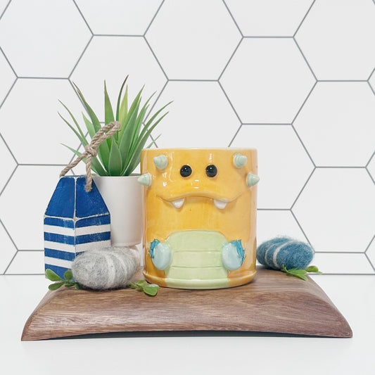 Light Orange Monster Mug 14