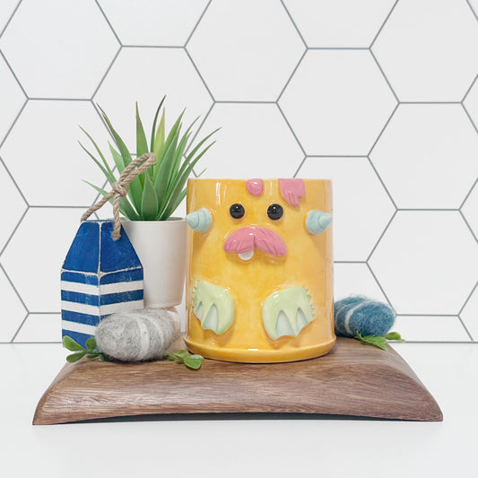 Light Orange Monster Mug 13