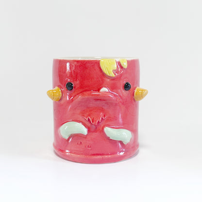 Red Monster Mug 8