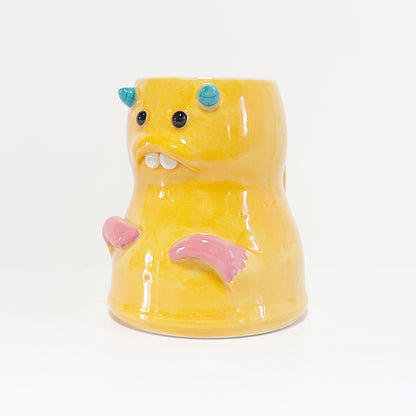 Light Orange Monster Mug 5