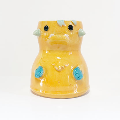 Light Orange Monster Mug 6
