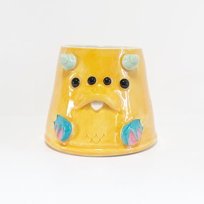 Light Orange Monster Mug 9