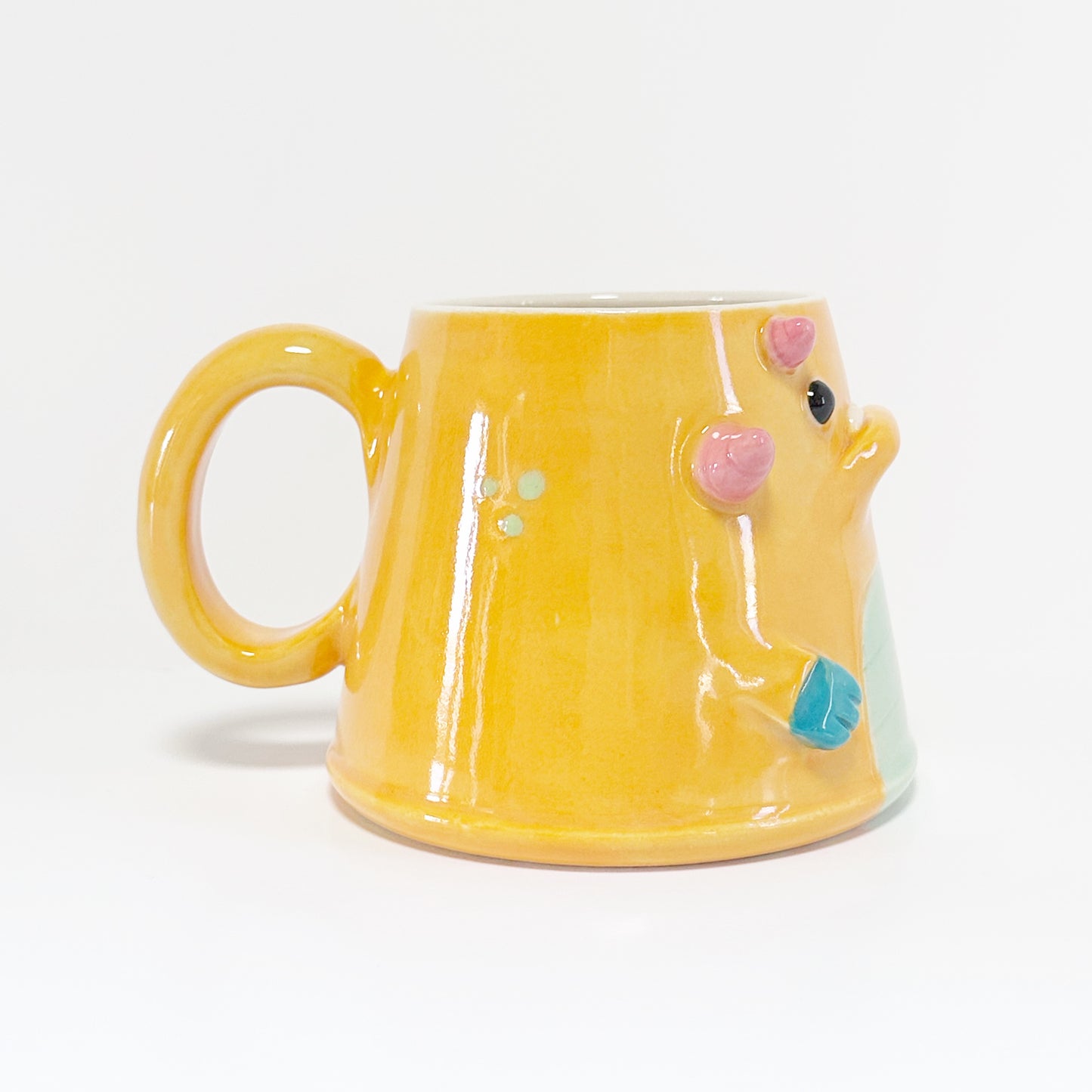 Light Orange Monster Mug 10