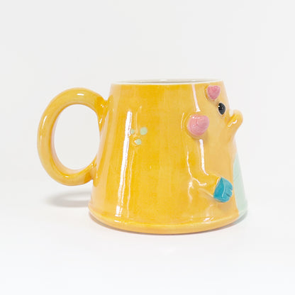 Light Orange Monster Mug 10