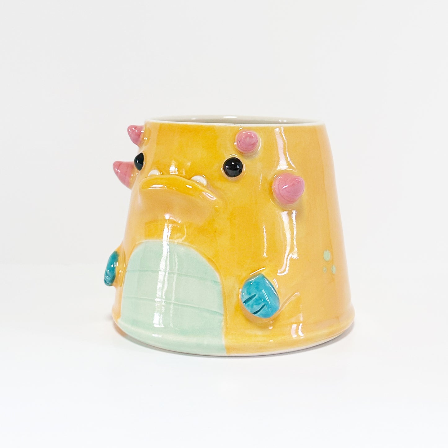 Light Orange Monster Mug 10