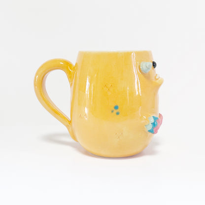 Light Orange Monster Mug 4