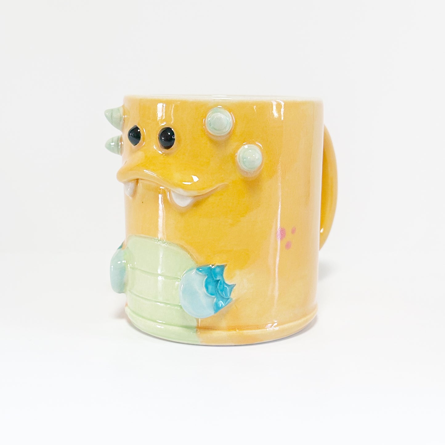 Light Orange Monster Mug 14