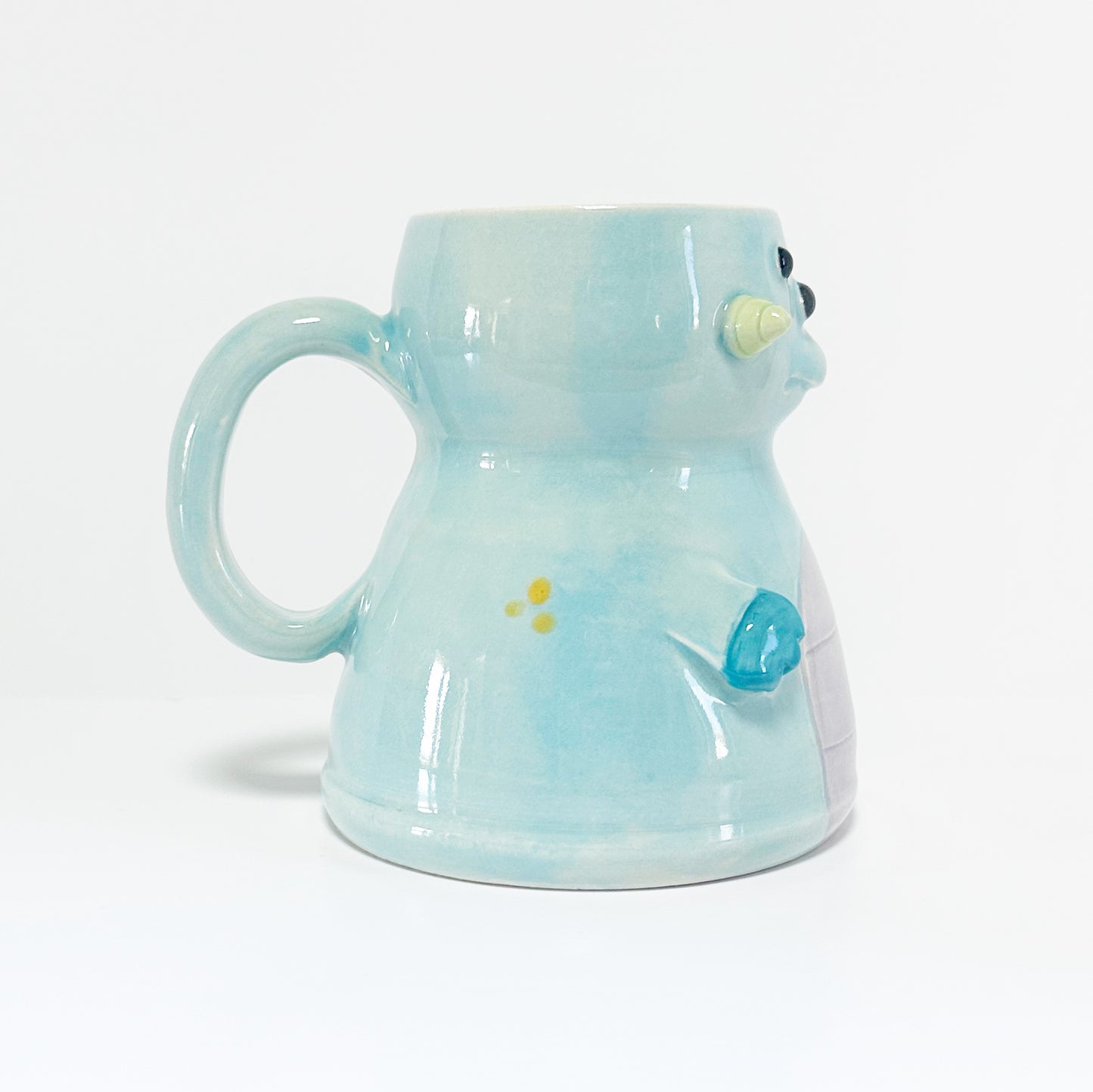 Light Blue Monster Mug 1