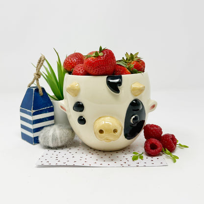 Dairy Cow Planter/Bowl