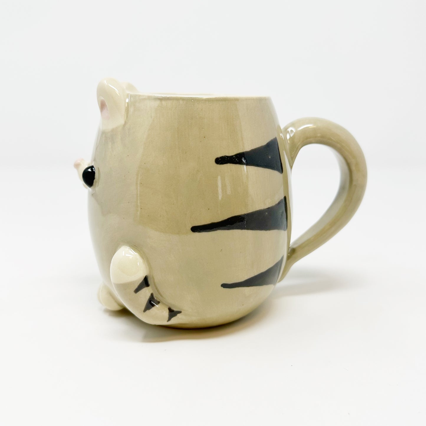 Limited Edition Grey Tabby Cat Mug