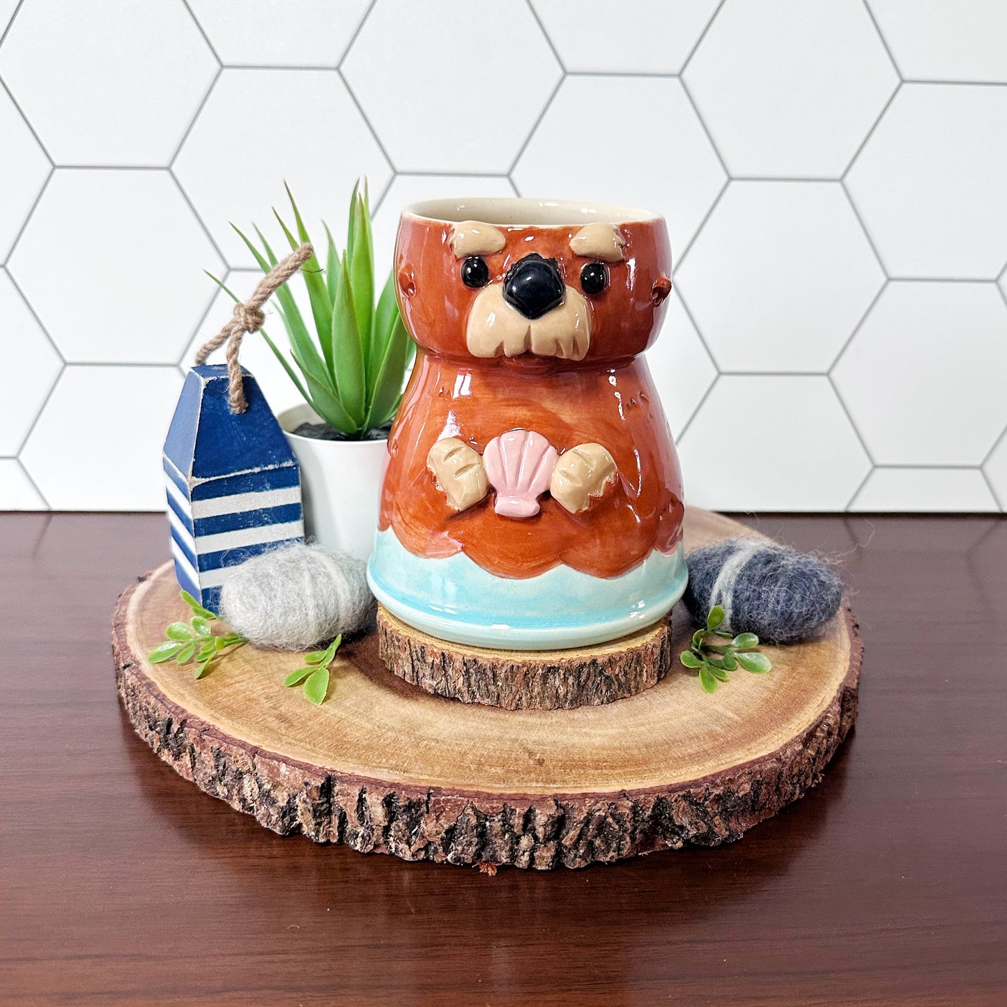 SECONDS Limited Edition Sea Otter Mug