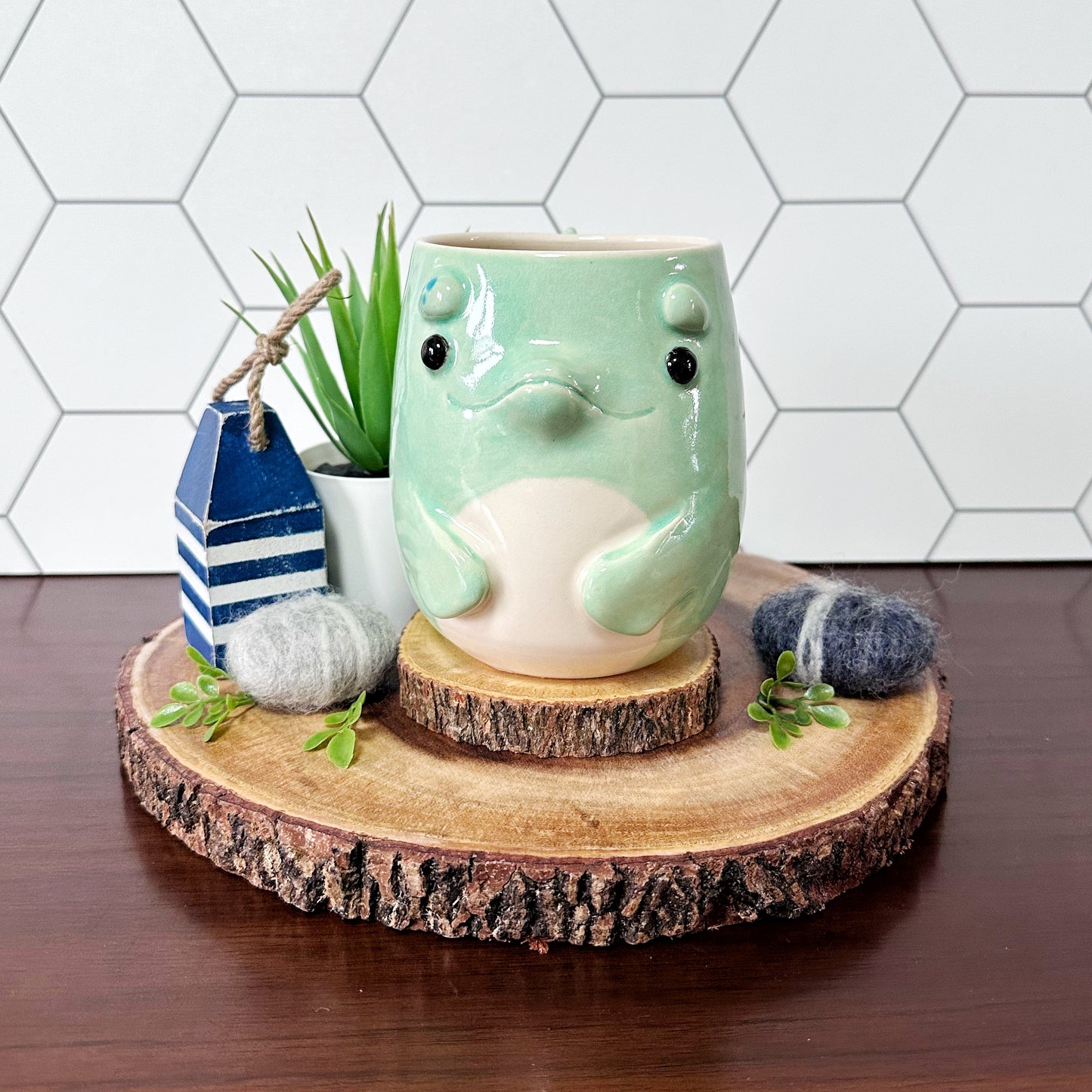 SECONDS Dolphin Mug